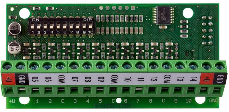 Module for 10 wired inputs